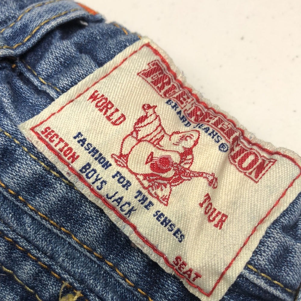 BOYS TRUE RELIGION JACK JEANS (BOYS 3M) ⭐️